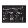Large Print Keyboard Stickers