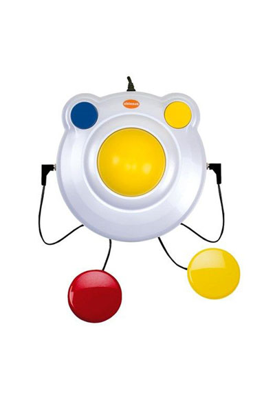 BIGtrack Trackball with Switch Sockets